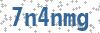 Security Code - Visually impaired may click to show text version of code in new window